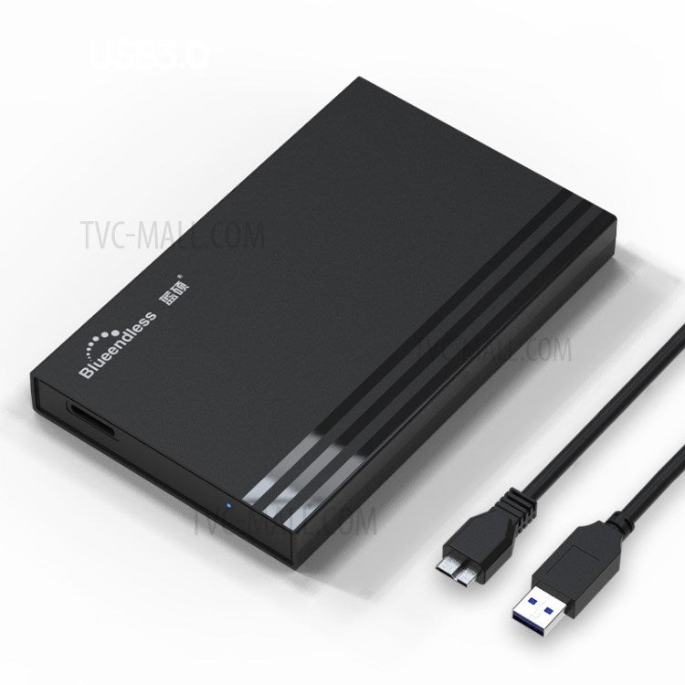 BLUEENDLESS External Hard Drive inch HDD SSD Case Enclosure
