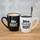 Kookee Ceramic Coffee or Tea Mug with 2 handle Mr & Mrs