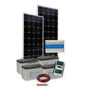 Solar System For: Fridge and TV