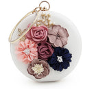 Minaudiere Clutch Bag with floral