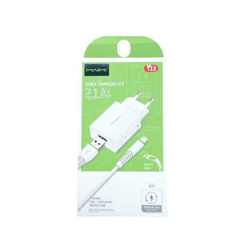 Maimi T13 Fast charger cable & adapter