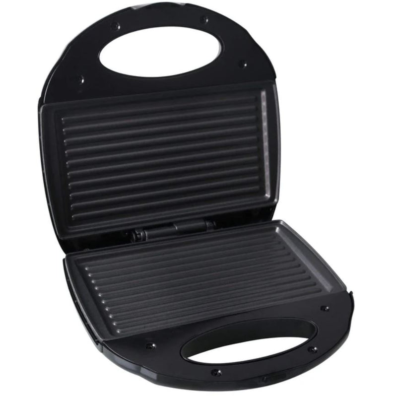 mellerware sandwich maker 2 slice plastic black plate 750w "mercury"