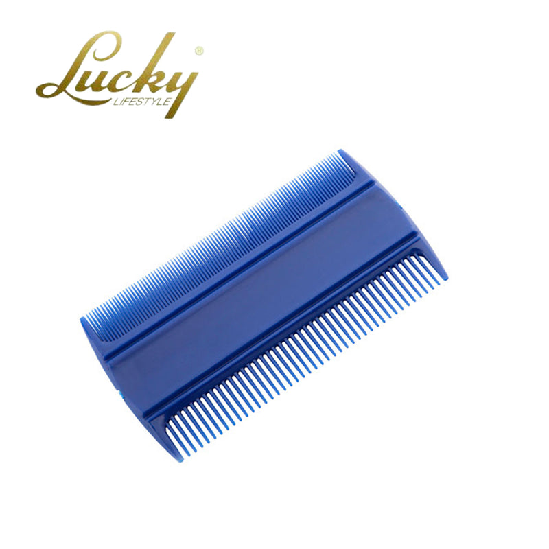 Lucky LifeStyle DOUBLE SIDED THIN-TOOTHED LICE REMOVER COMB