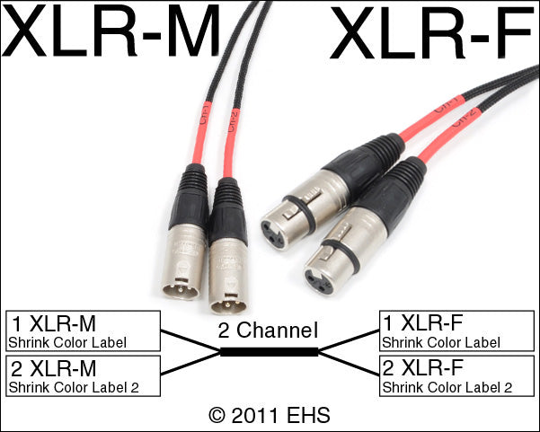 XLR Male to Female