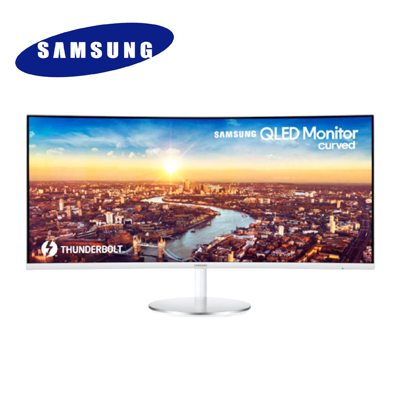 SAMSUNG 34" Thunderbolt 3 Professional Curved Monitor with 21:9 Wide Screen