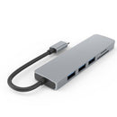 Airsky 6 in 1 usb-c hub + Card reader