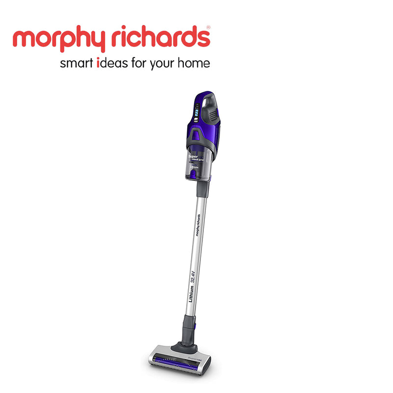 Morphy Richards Vacuum Cleaner Cordless Plastic Blue 500ML 32.4V "supervac Deluxe"