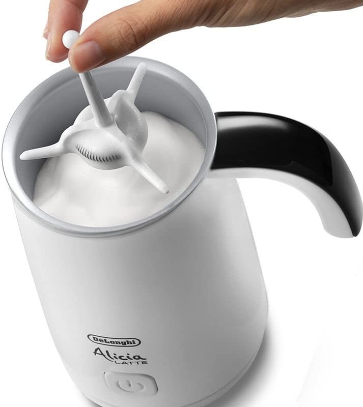 Delonghi Alicia White Latte Milk Frother