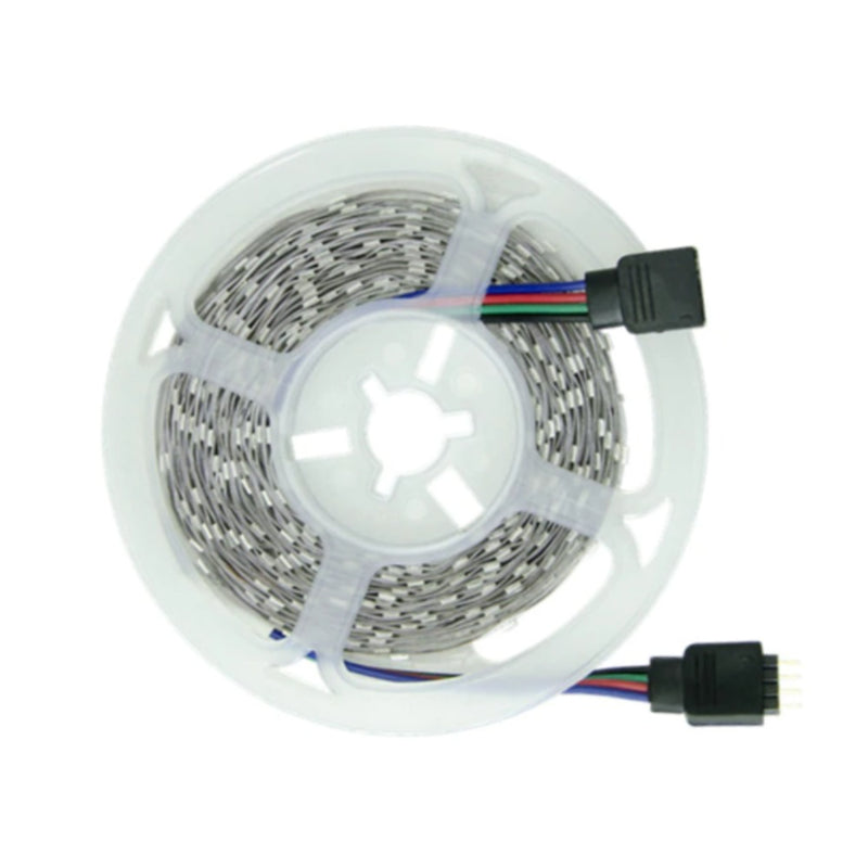 RGB LED Strip With Controller (5 Meters slim strips)