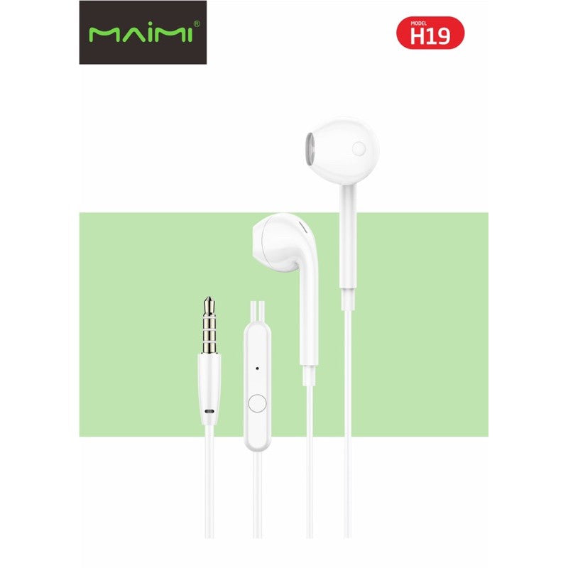Maimi H19 Stereo music earphone