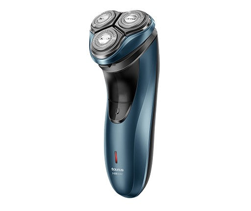 TAURUS Triple Head Battery Operated Blue Cordless Operation 3W "3 Side Shaver"
