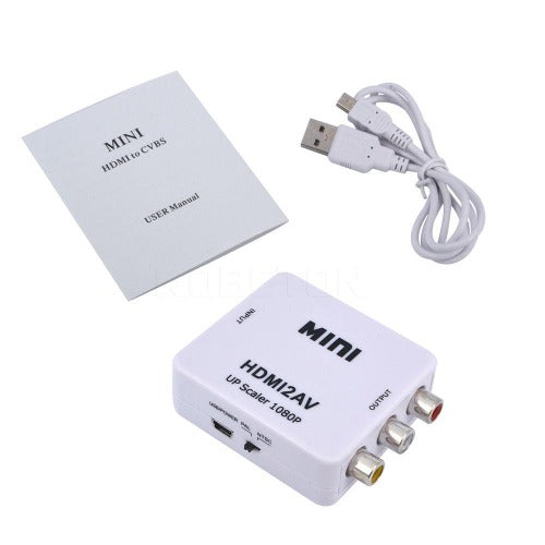 Mini HDMI 2 AV-HD Video Converter