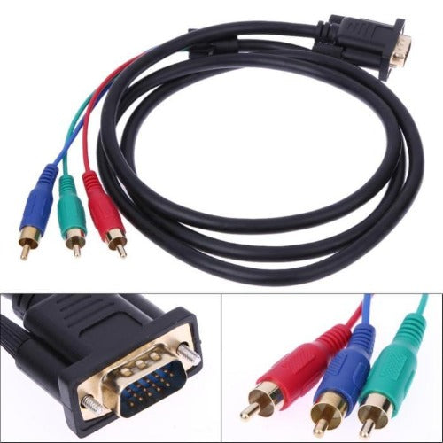 AV to VGA Cable