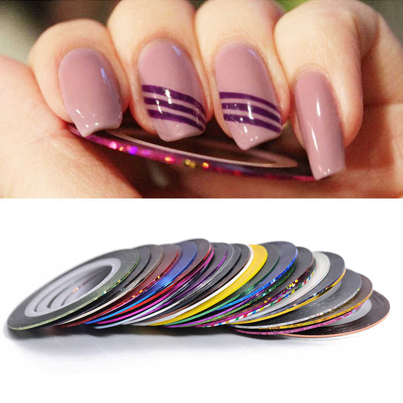 Nail stripe tape