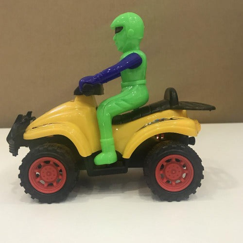Kids Toys Quad Bike Yellow and Green