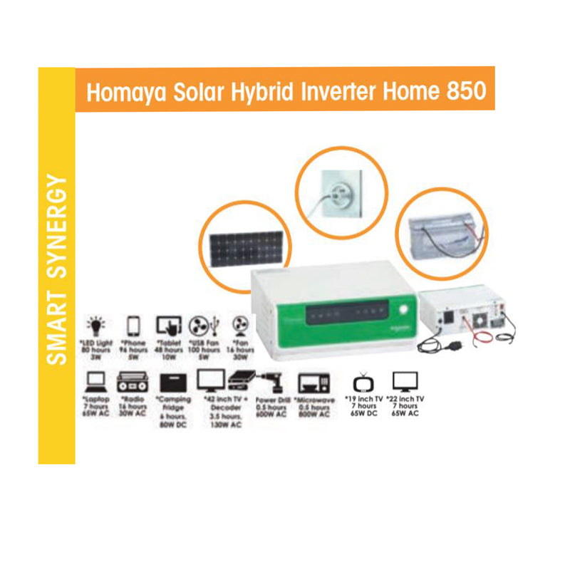 Homaya Solar Hybrid Inverter Home 850