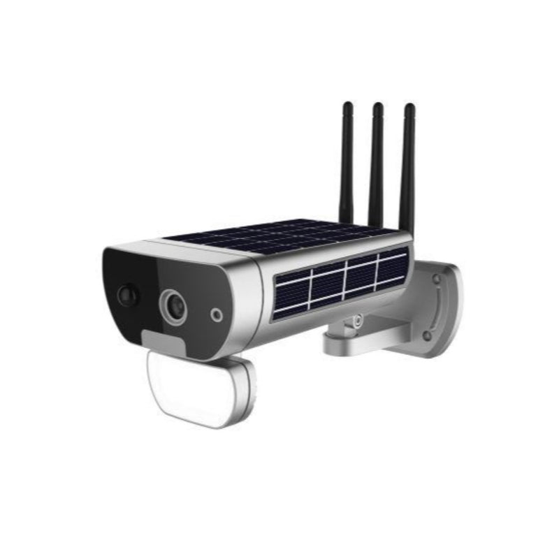 Solar Battery Ultra-Low-Power Sound-Light alarm IP Network Camera