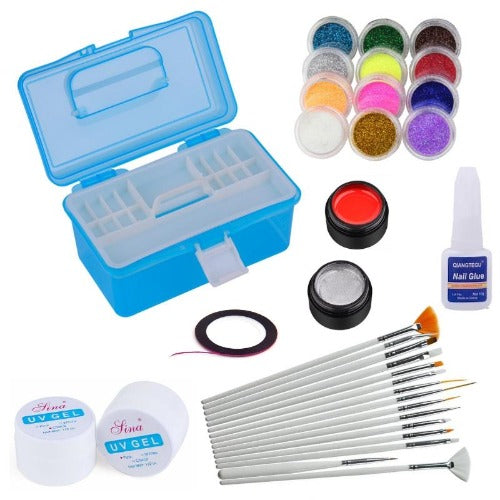 Nail Art Combo + Tool Box