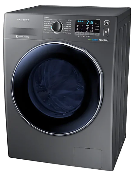 SAMSUNG Washer Dryer with ecobubble, 7/5kg (WD70J5410AX)