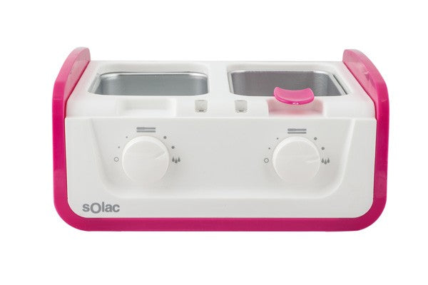 SOLAC WAX EPILATOR VARIABLE TEMPERATURE CONTROL PLASTIC PINK HEAT SETTINGS 325W "EPIL PRO WAX"