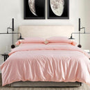 Slipper Pink Linen Duvet Cover