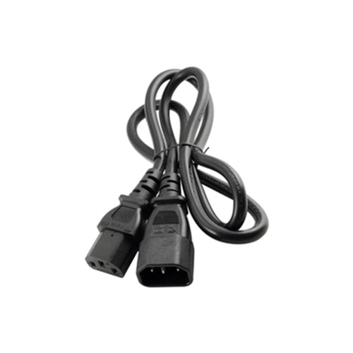 Computer power cable extender CPU/PDU Power Cord - C14 to C13 - 10 Amp