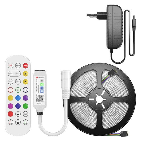 2835 SMD 5050 RGB LED Strip Light 5m