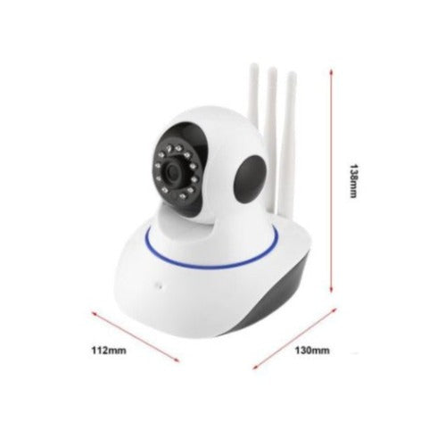 IP NETWORK CAMERA WITH WIFI 720P HD 360 DEGREE SECURITY (CF26R8-45X-XF200)