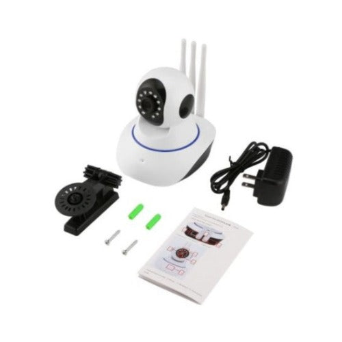IP NETWORK CAMERA WITH WIFI 720P HD 360 DEGREE SECURITY (CF26R8-45X-XF200)