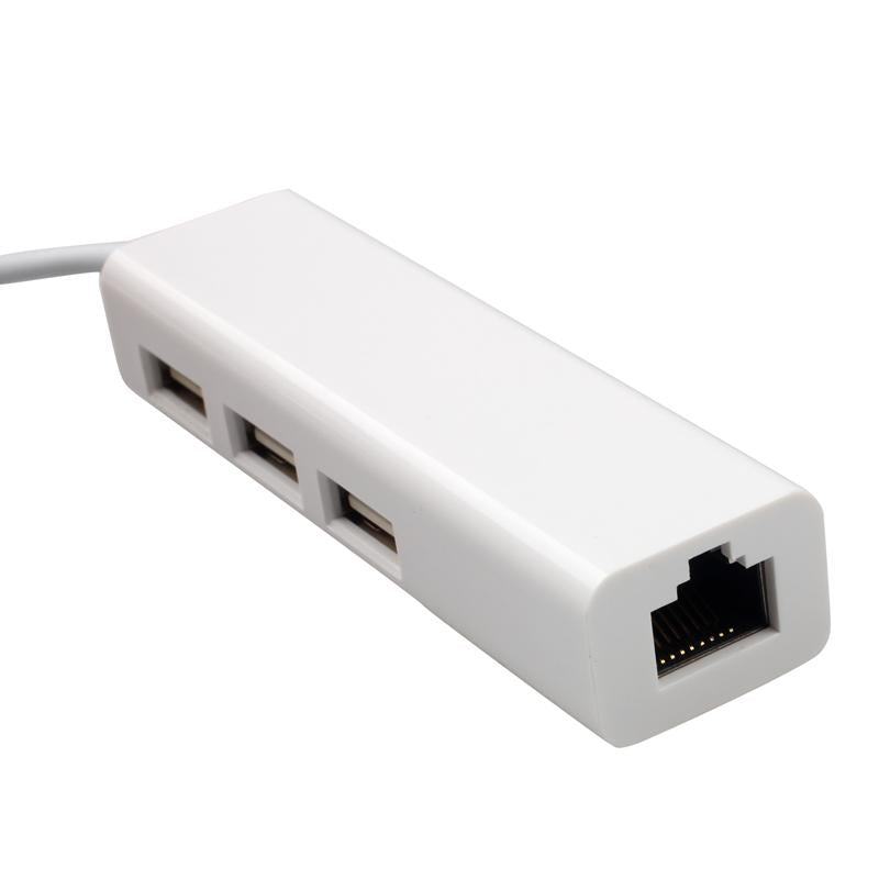 Ethernet adapter to USB 2.0 with 3 Ports