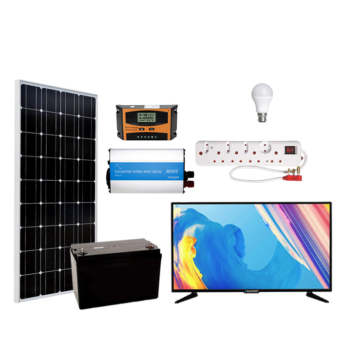 Solar Kit with 32" Solar TV included