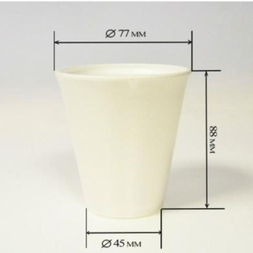 White Foam Cups (25 Cups)